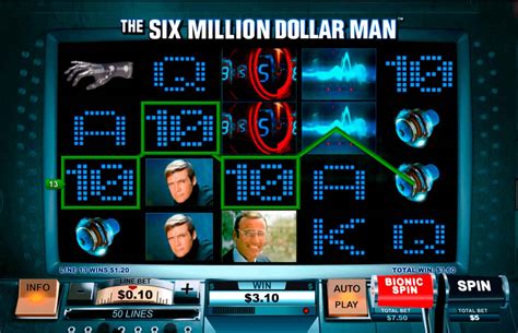 six million dollar man slot